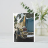 Carte Postale Fin Chevy Bel Air Tail (Debout devant)