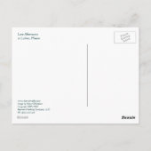 Carte Postale Fin d'après-midi à Lubec, Maine (Dos)