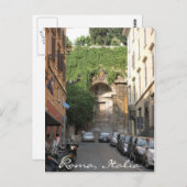 Carte Postale Fin d'après-midi à Rome (Devant / Derrière)