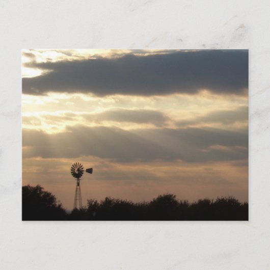 Carte Postale Fin de journée (Devant)