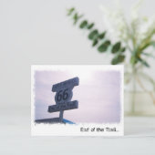 Carte Postale Fin de la piste (Debout devant)