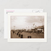 Carte postale Fin de l'après-midi Boardwalk (Coney (Devant / Derrière)