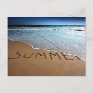 Carte Postale Fin D'Été Sur La Côte De Californie