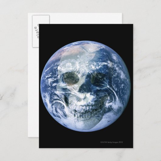 Carte Postale Fin du monde (Devant / Derrière)