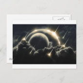 Carte Postale Fin du monde, Impact météorite (Devant / Derrière)