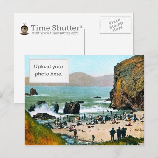 Carte Postale Fin du terrain (Devant / Derrière)