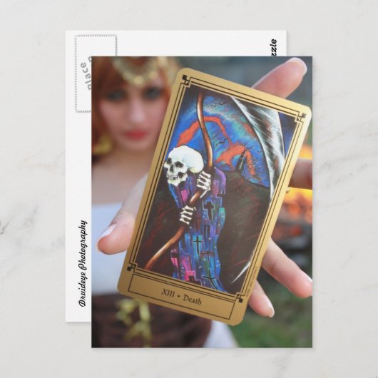 Carte postale Fin Tarot (Devant / Derrière)