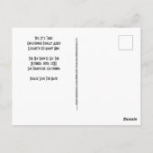 Carte Postale Finalement Engagé Vidéo Noir Blanc Enregistrer La  (Dos)
