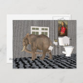 Carte Postale Finalement, ménage rompu (Devant / Derrière)