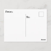 CARTE POSTALE " FINALEMENT RETRAITÉ " (Dos)
