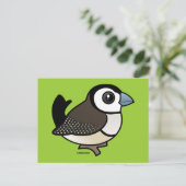 Carte Postale Finch à deux barres (Debout devant)