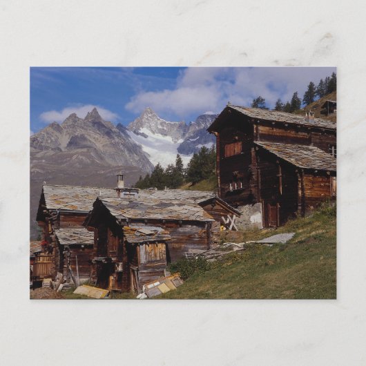 Carte Postale Findeln, Zermatt, Suisse (Devant)