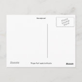Carte postale Finger Fun (Dos)