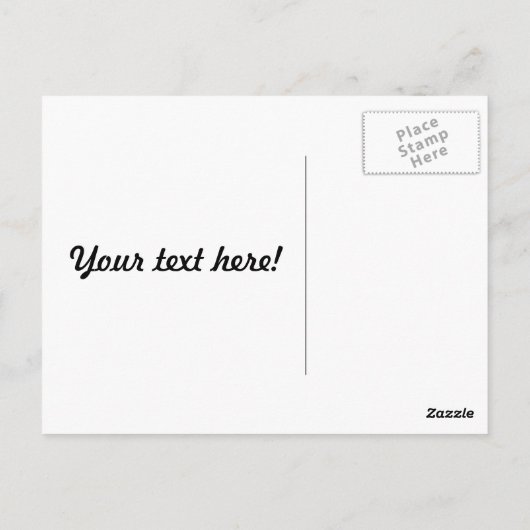 Carte Postale Finition (Dos)