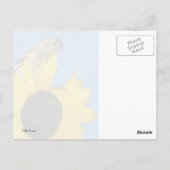 Carte Postale Finition et fleurs (Dos)