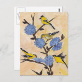 Carte Postale Finitions sur chicorée (Devant / Derrière)