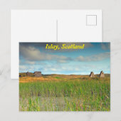 Carte Postale Finlaggan, Islay, Écosse (Devant / Derrière)