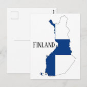 Carte Postale Finlande (Devant / Derrière)