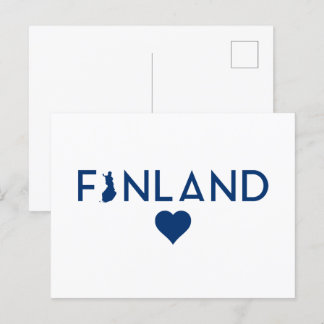 Carte Postale Finlande