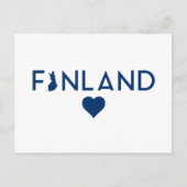 Carte Postale Finlande (Devant)