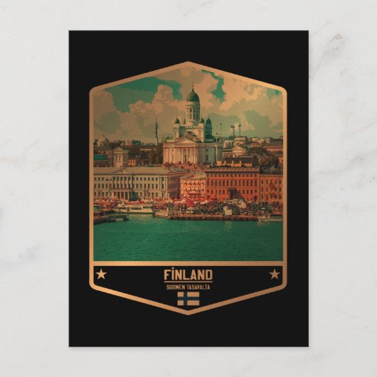 Carte Postale Finlande (Devant)