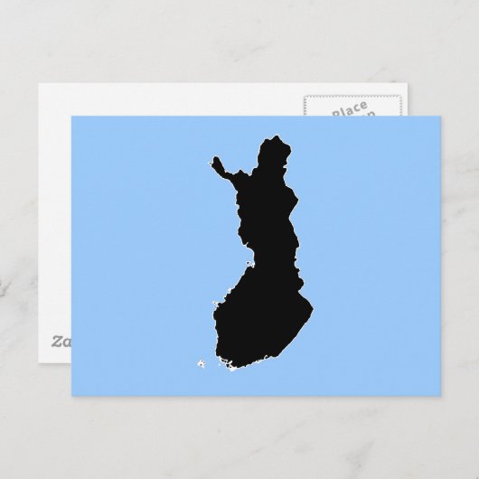 CARTE POSTALE FINLANDE (Devant / Derrière)