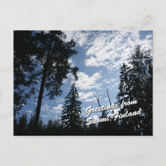 Carte Postale Finlande