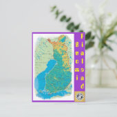 Carte Postale Finlande, Suomi (Debout devant)