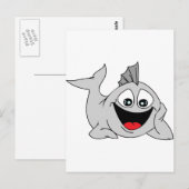 Carte Postale Finley the Friendly Fish (Devant / Derrière)