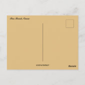 Carte postale Fins Beach Oman (Dos)