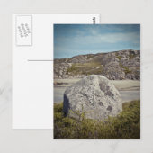 Carte Postale Fionnphort Beach Boulder (Devant / Derrière)