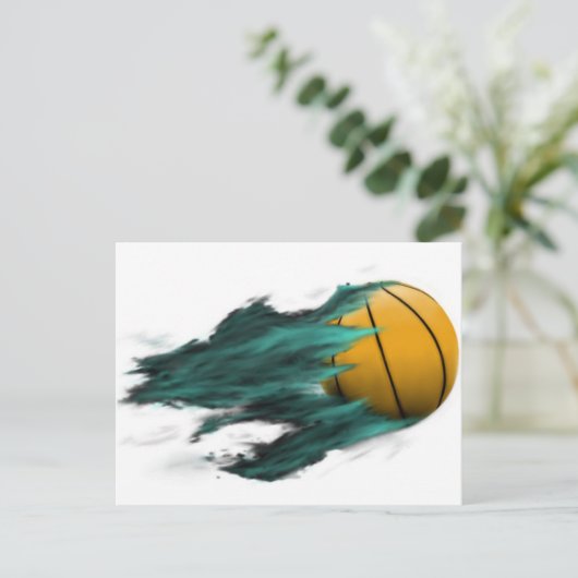 Carte postale Fire Basket (Debout devant)