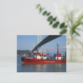 Carte Postale Fire Boat One - San Francisco (Debout devant)