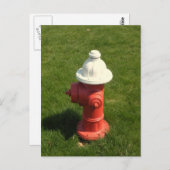 Carte postale Fire Hydrant ! (Devant / Derrière)