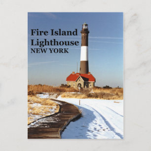 Carte Postale Fire Island Lighthouse, New York Postcard