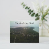 Carte Postale Fire Island, Long Island (Debout devant)