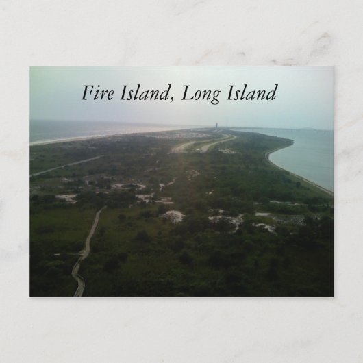 Carte Postale Fire Island, Long Island (Devant)