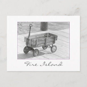 Carte postale 'Fire Island Wagon'