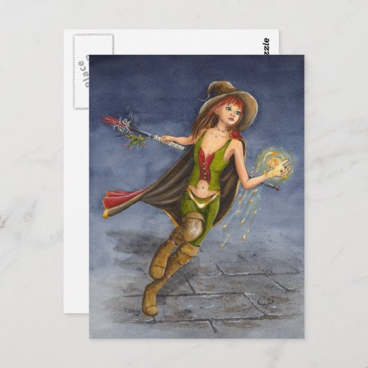 Carte postale Fire Magic (Devant / Derrière)