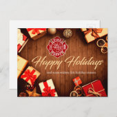 Carte Postale Firefighter (Devant / Derrière)