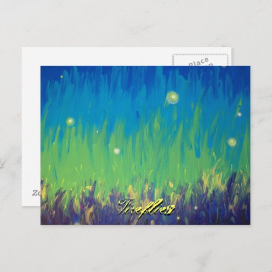 Carte postale Fireflets (Devant / Derrière)