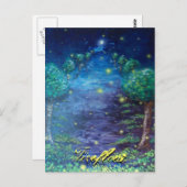 Carte postale Fireflets (Devant / Derrière)