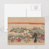 Carte Postale Fireflies à couver (coupe de bois couleur) (Devant / Derrière)