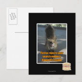 Carte Postale Firefox rejette (Devant / Derrière)