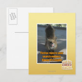 Carte Postale Firefox rejette (Devant / Derrière)