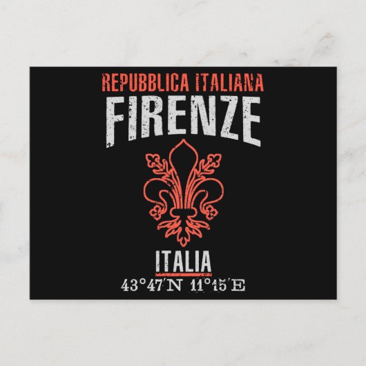 Carte Postale Firenze (Devant)