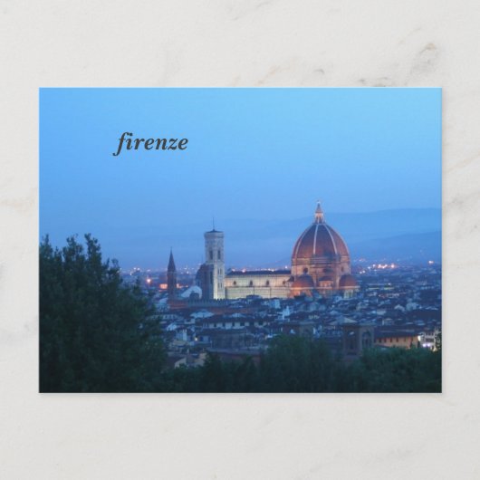 Carte Postale firenze (Devant)