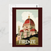 Carte Postale Firenze (Devant / Derrière)