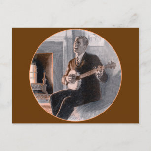 Carte postale Fireside
