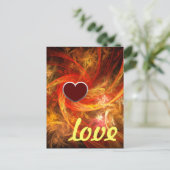 Carte postale Firestorm Love (Debout devant)